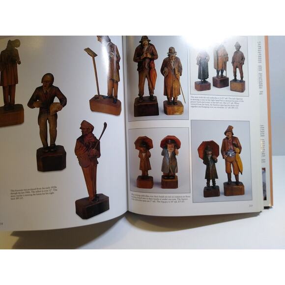 ANRI Woodcarving Book & Price Guide Bottle Stoppers Nutcrackers Charles Dickens - Picture 11 of 12